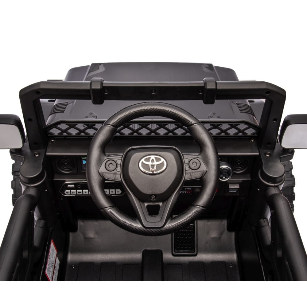 Elektromobilis Toyota FJ Cruiser, Black-Elektromobiliai vaikams, Visureigiai-e-vaikas