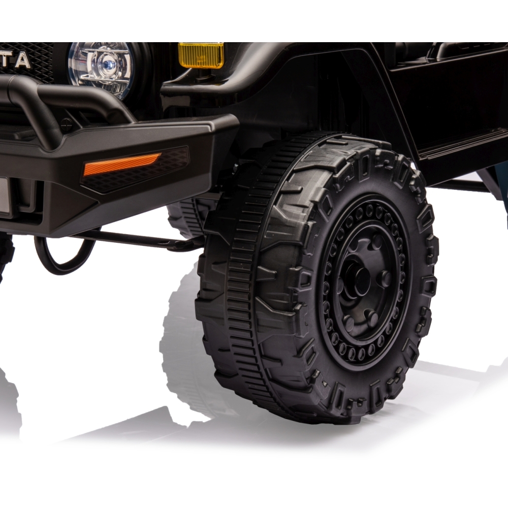 Elektromobilis Toyota FJ Cruiser, Black-Elektromobiliai vaikams, Visureigiai-e-vaikas