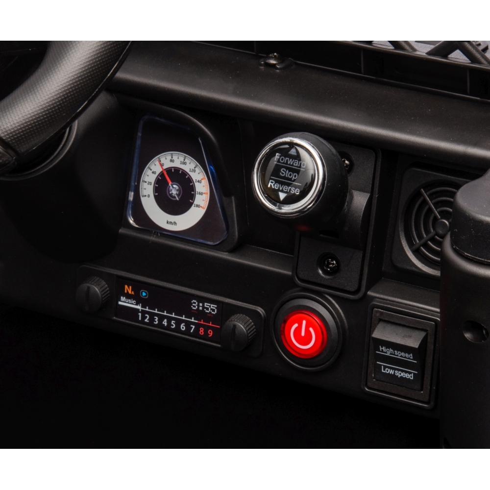 Elektromobilis Toyota FJ Cruiser, Black-Elektromobiliai vaikams, Visureigiai-e-vaikas