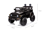 Pojazd na akumulator Toyota FJ Cruiser Black