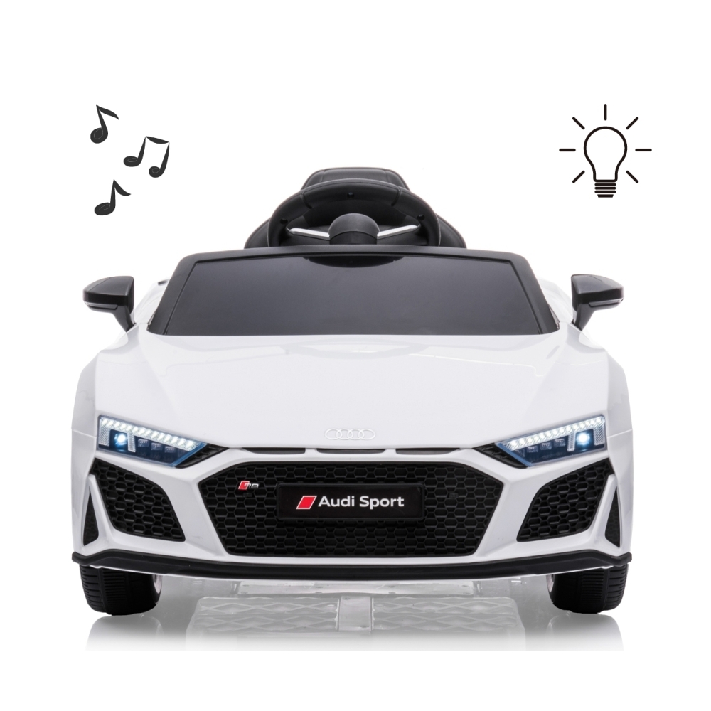 Pojazd na akumulator Audi R8 Spyder White