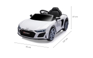 Pojazd na akumulator Audi R8 Spyder White