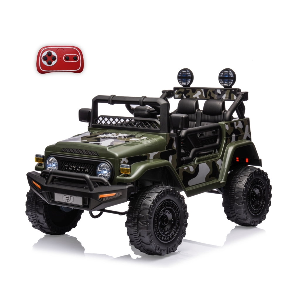 Elektromobilis Toyota FJ Cruiser, Army-Elektromobiliai vaikams, Visureigiai-e-vaikas