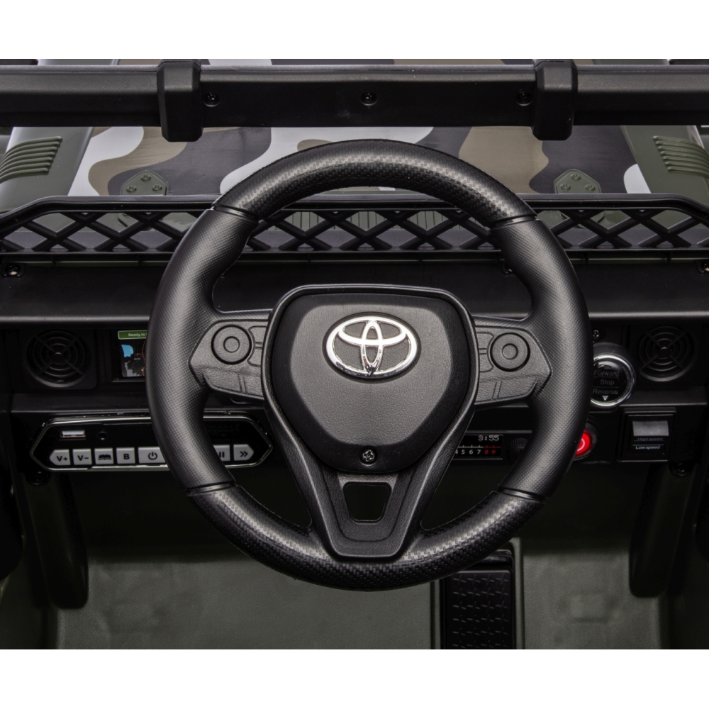 Elektromobilis Toyota FJ Cruiser, Army-Elektromobiliai vaikams, Visureigiai-e-vaikas