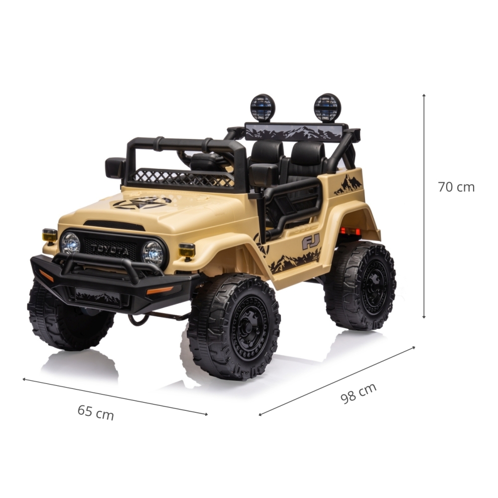 Pojazd na akumulator Toyota FJ Cruiser Khaki