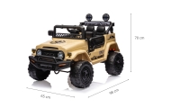 Pojazd na akumulator Toyota FJ Cruiser Khaki