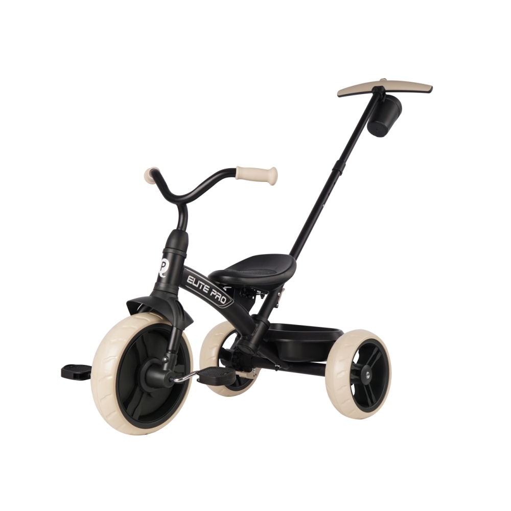 Triratis Qplay Elite Pro, Black-Judėjimui, Triratukai vaikams-e-vaikas