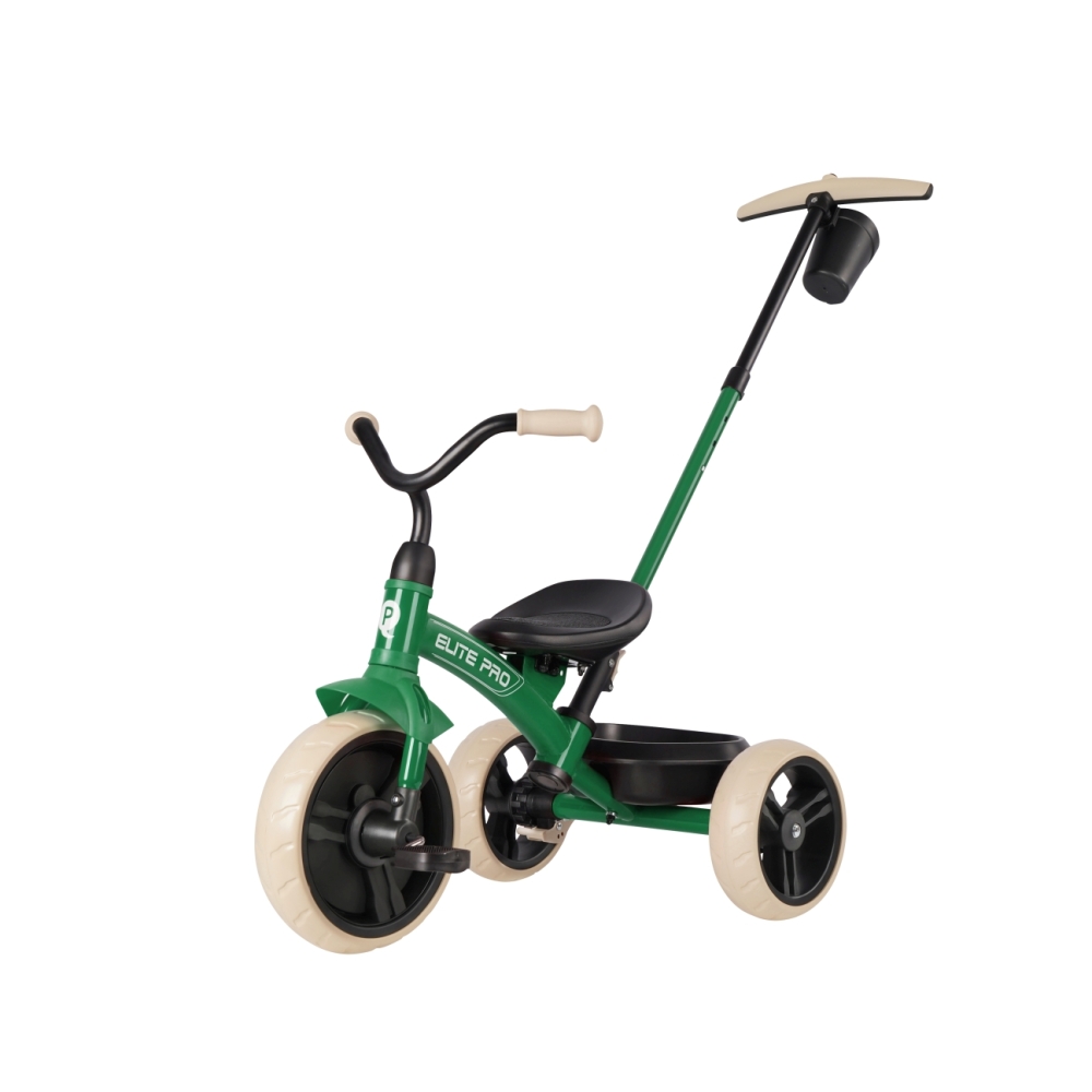 Triratis Qplay Elite Pro, Green-Judėjimui, Triratukai vaikams-e-vaikas