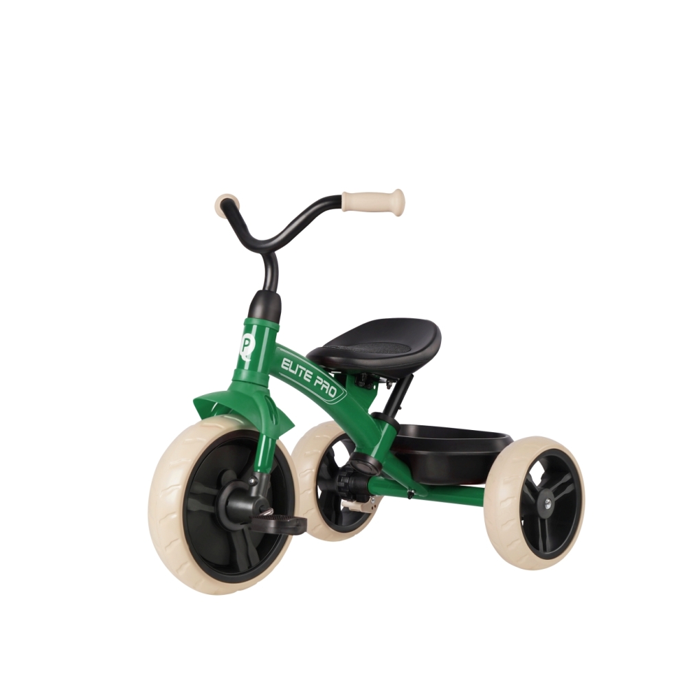 Triratis Qplay Elite Pro, Green-Judėjimui, Triratukai vaikams-e-vaikas