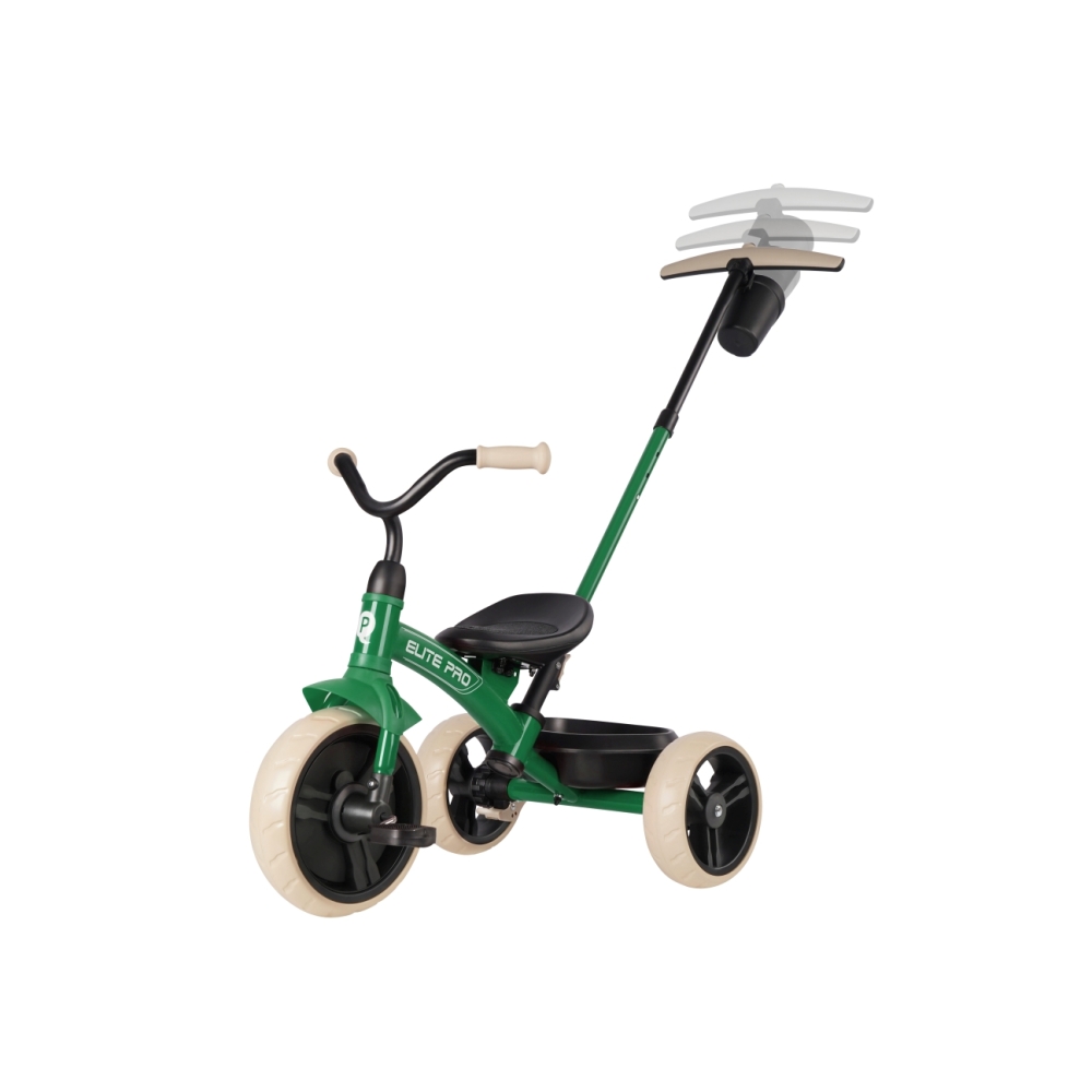 Triratis Qplay Elite Pro, Green-Judėjimui, Triratukai vaikams-e-vaikas
