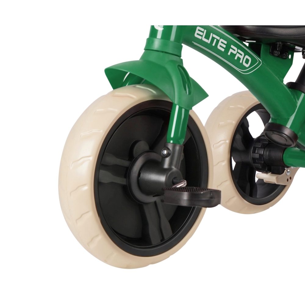 Triratis Qplay Elite Pro, Green-Judėjimui, Triratukai vaikams-e-vaikas