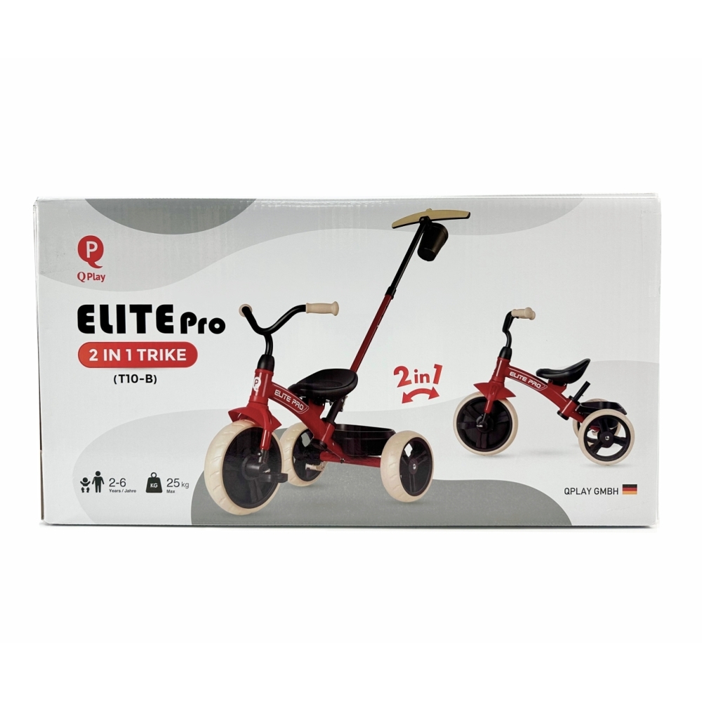 Triratis Qplay Elite Pro, Green-Judėjimui, Triratukai vaikams-e-vaikas