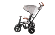Qplay Rowerek Trójkołowy Rito Deluxe Rubber Grey