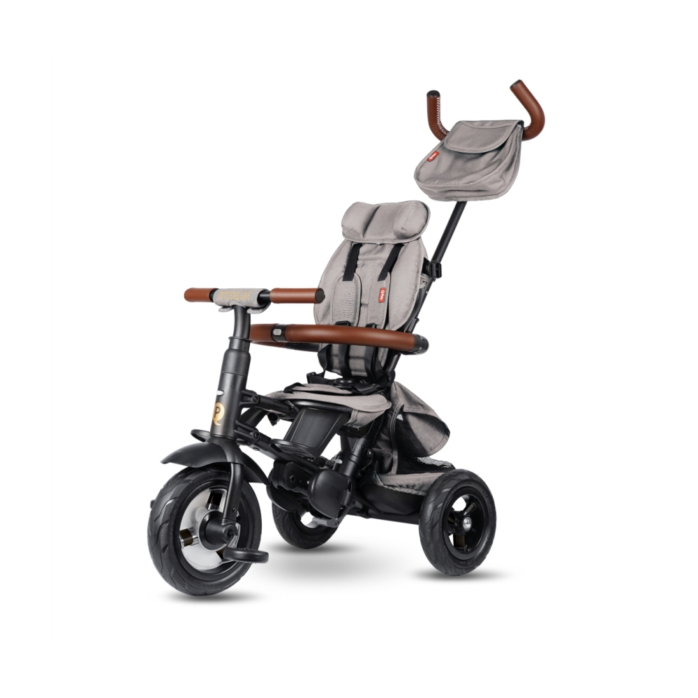 Triratis Qplay Rito Deluxe Rubber, žalias-Judėjimui, Triratukai vaikams-e-vaikas