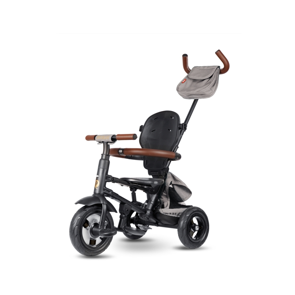 Triratis Qplay Rito Deluxe Rubber, žalias-Judėjimui, Triratukai vaikams-e-vaikas