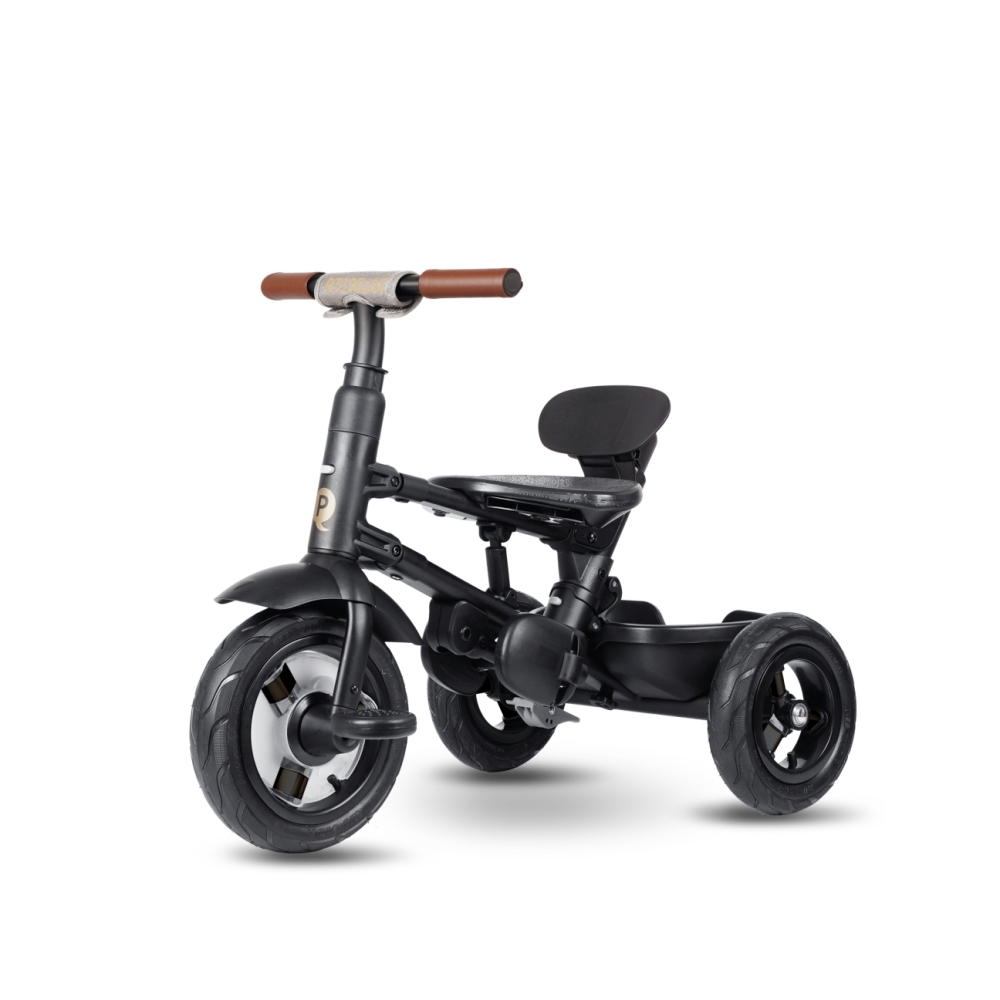 Triratis Qplay Rito Deluxe Rubber, žalias-Judėjimui, Triratukai vaikams-e-vaikas