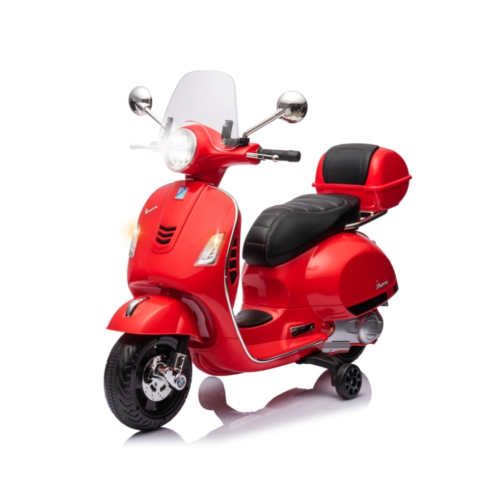 Elektrinis motoroleris Vespa GTS Super, Red-Elektromobiliai vaikams, Motociklai-e-vaikas