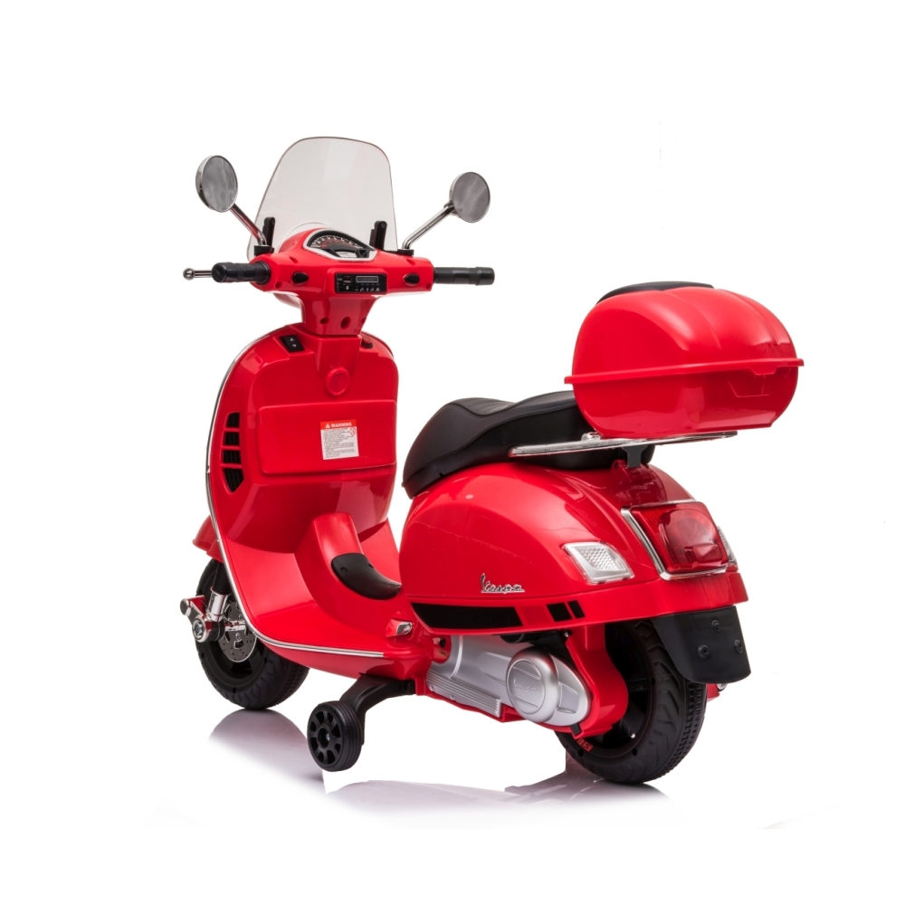 Elektrinis motoroleris Vespa GTS Super, Red-Elektromobiliai vaikams, Motociklai-e-vaikas