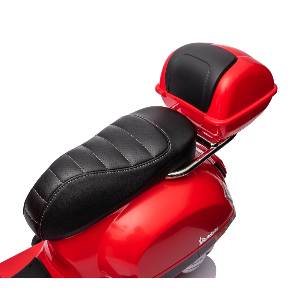 Elektrinis motoroleris Vespa GTS Super, Red-Elektromobiliai vaikams, Motociklai-e-vaikas