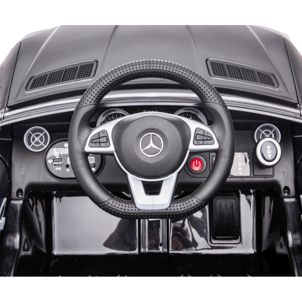 Elektromobilis Mercedes-Benz SLC, Black-Elektromobiliai vaikams, Mašinos-e-vaikas
