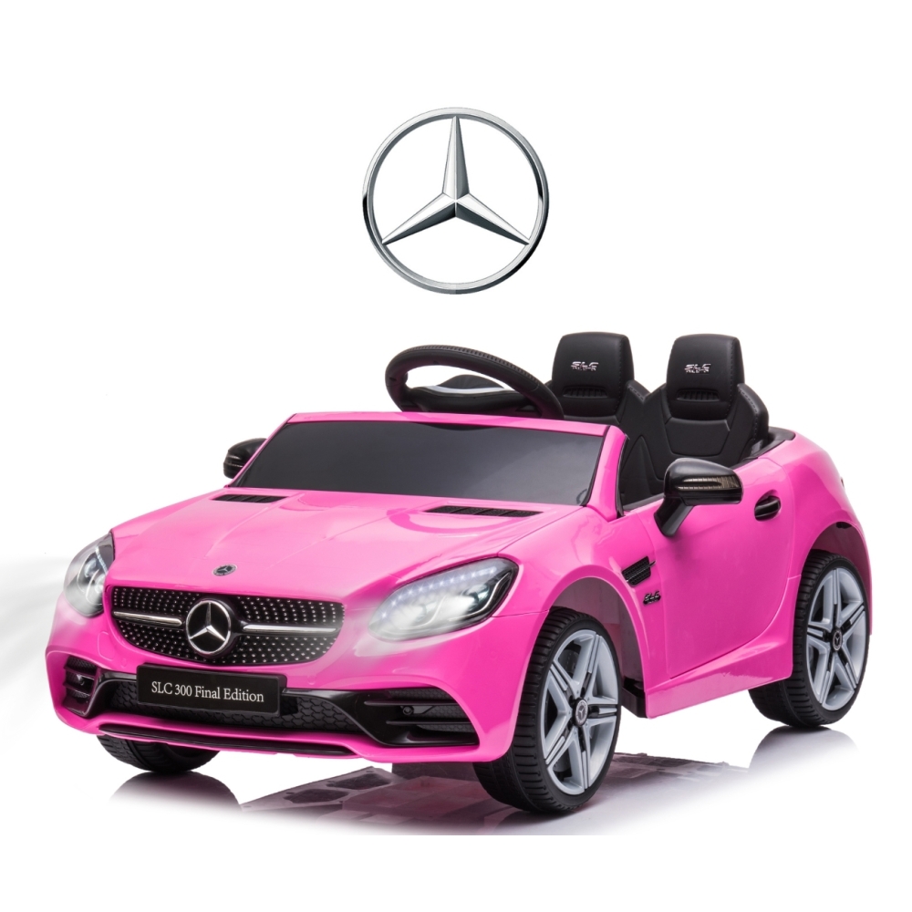 Elektromobilis Mercedes-Benz SLC, Pink-Elektromobiliai vaikams, Mašinos-e-vaikas