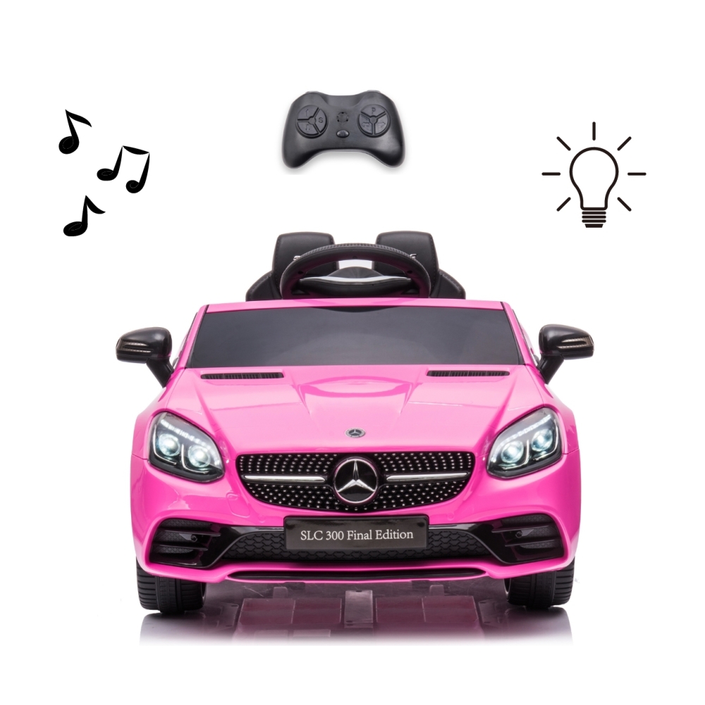 Pojazd na akumulator Mercedes-Benz SLC Pink