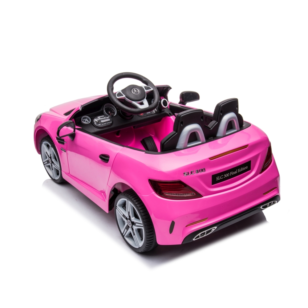 Elektromobilis Mercedes-Benz SLC, Pink-Elektromobiliai vaikams, Mašinos-e-vaikas