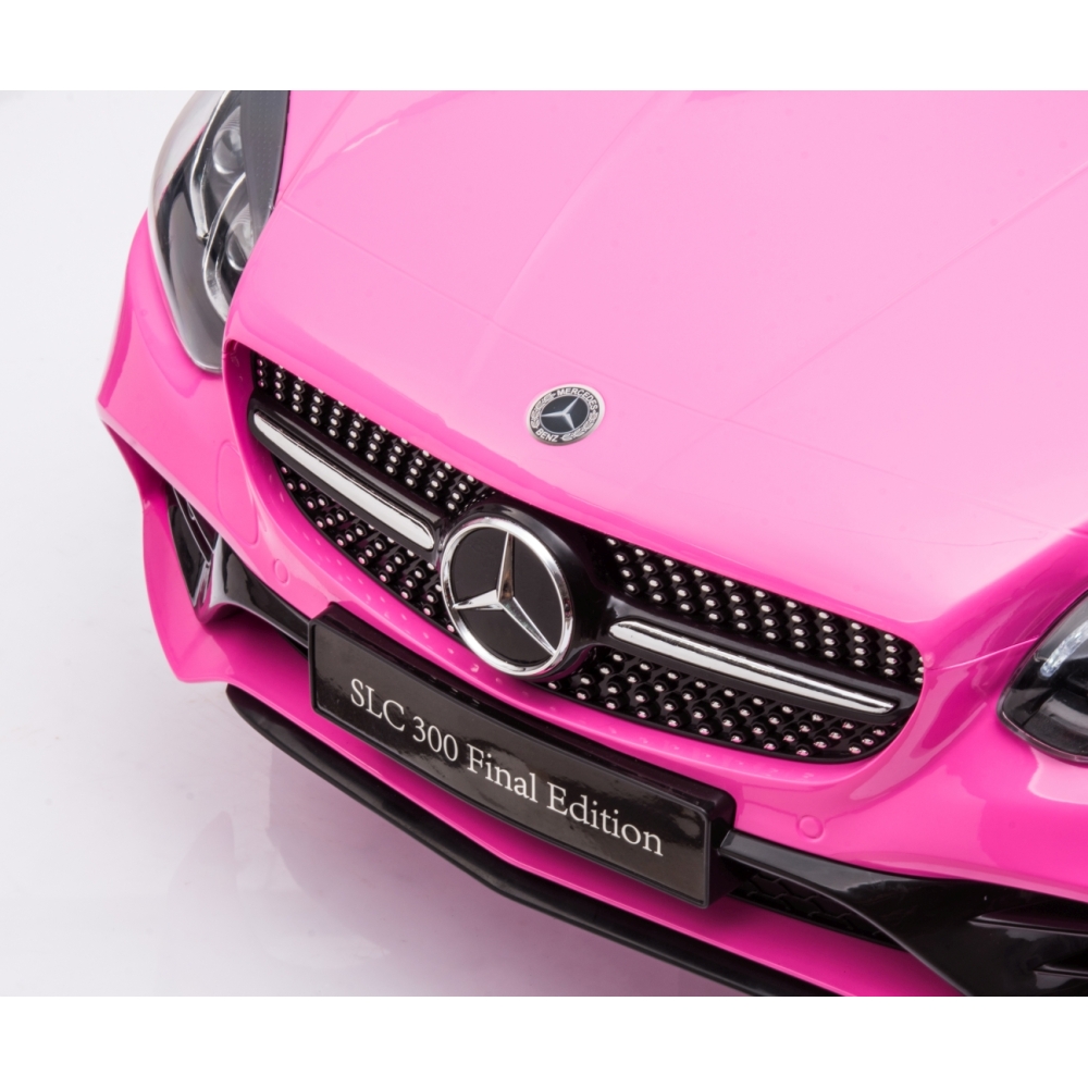 Elektromobilis Mercedes-Benz SLC, Pink-Elektromobiliai vaikams, Mašinos-e-vaikas