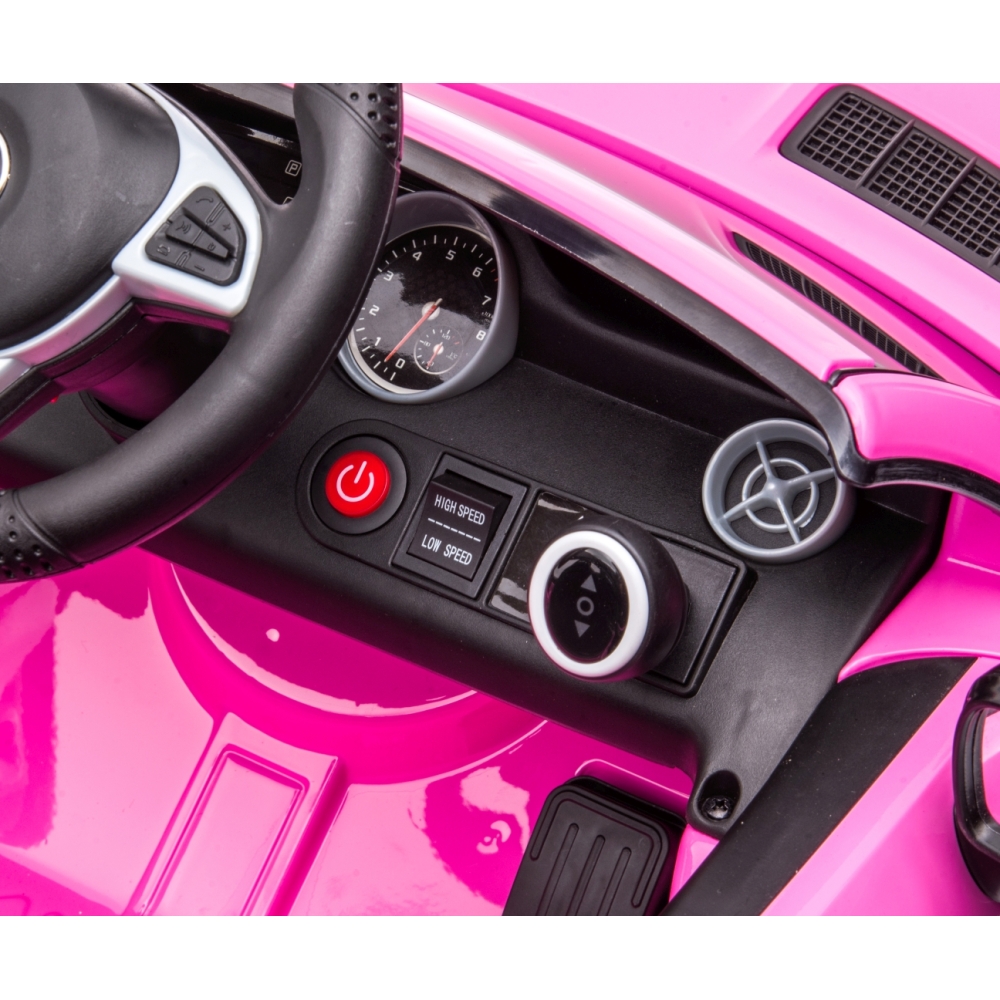 Elektromobilis Mercedes-Benz SLC, Pink-Elektromobiliai vaikams, Mašinos-e-vaikas