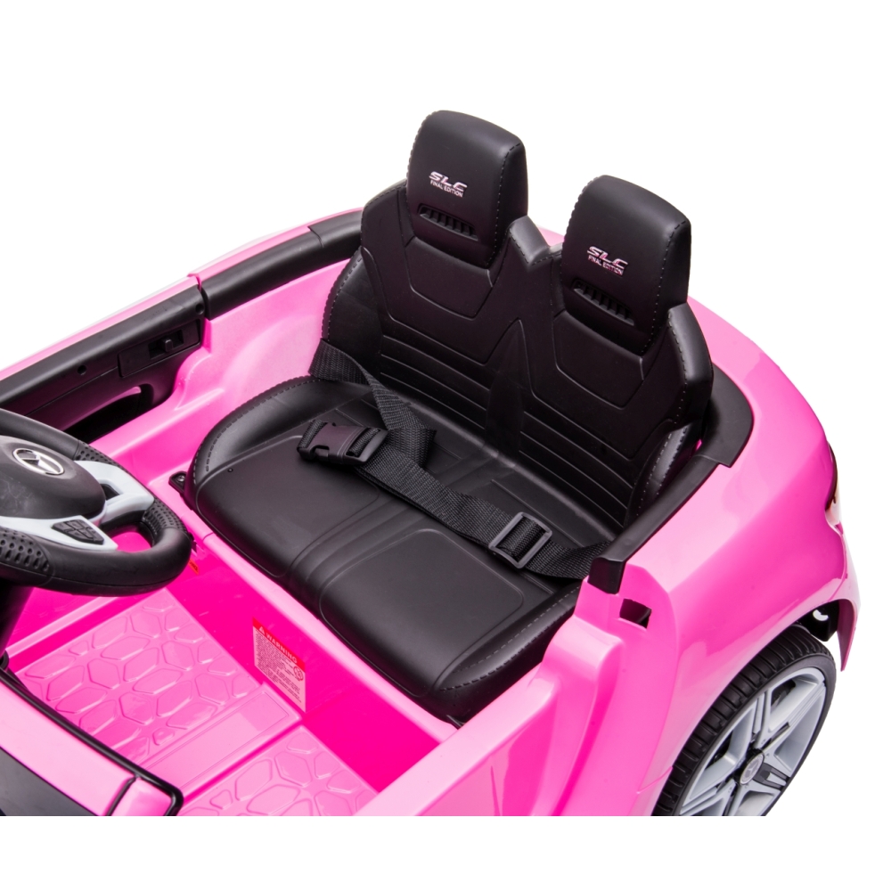 Elektromobilis Mercedes-Benz SLC, Pink-Elektromobiliai vaikams, Mašinos-e-vaikas