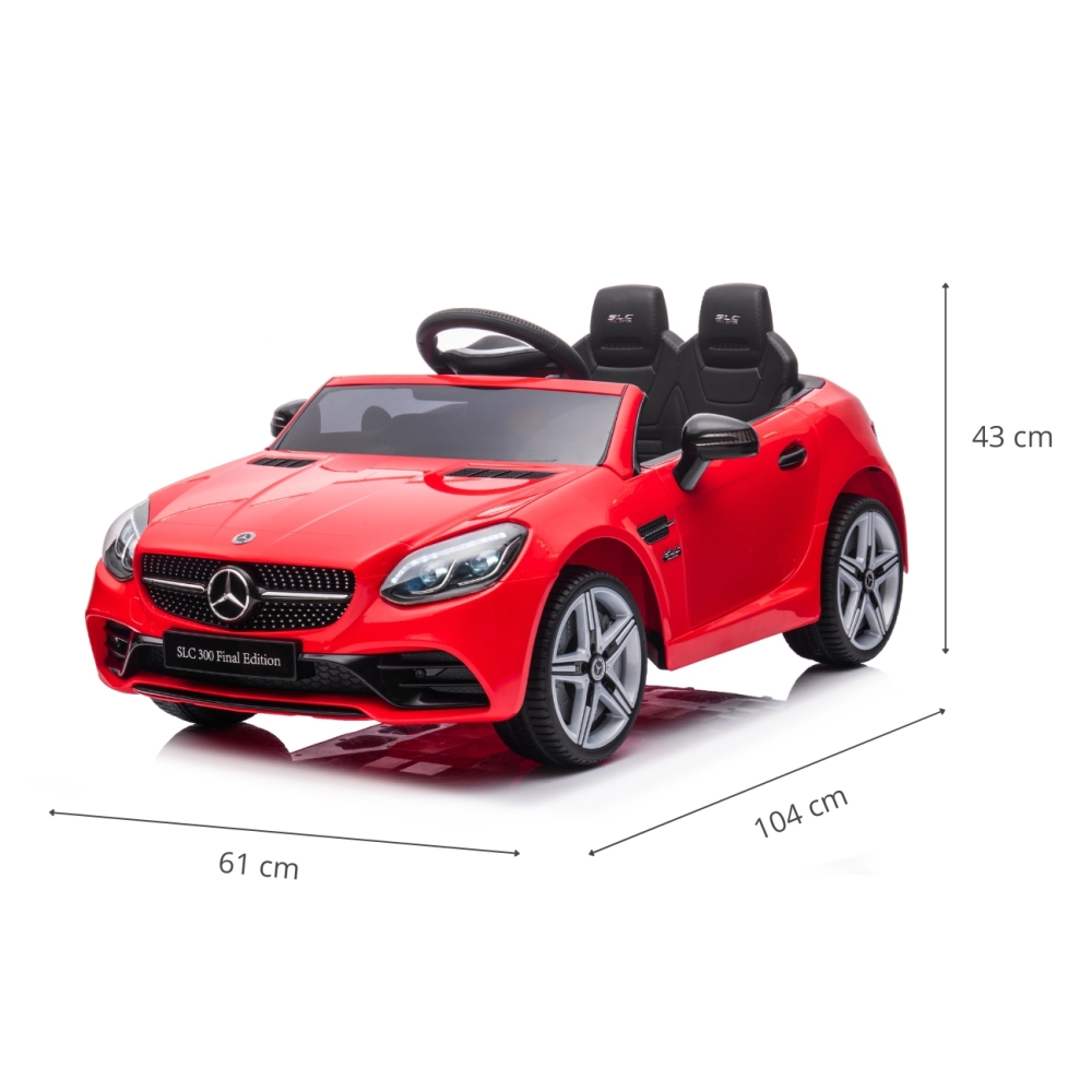 Pojazd na akumulator Mercedes-Benz SLC Red
