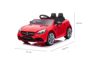 Elektromobilis Mercedes-Benz SLC, Red-Elektromobiliai vaikams, Mašinos-e-vaikas
