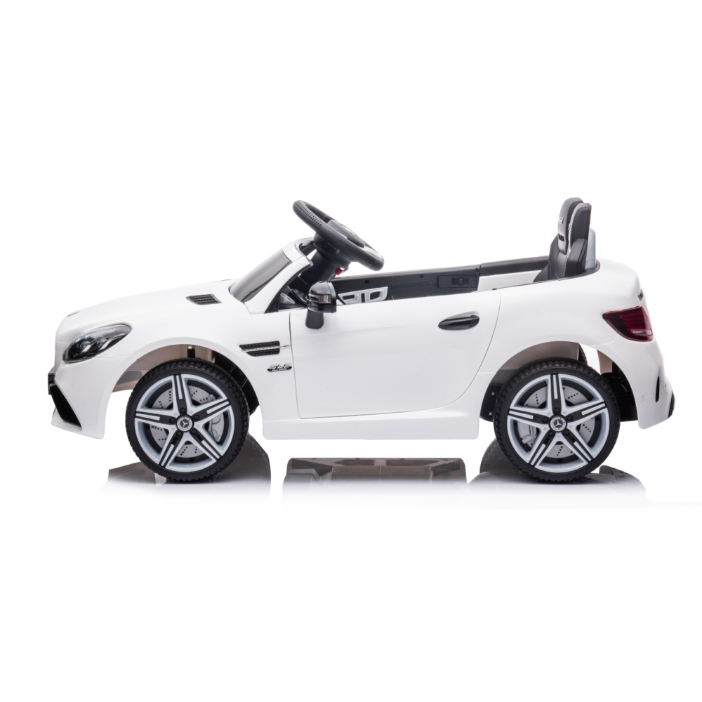 Elektromobilis Mercedes-Benz SLC, White-Elektromobiliai vaikams, Mašinos-e-vaikas