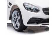 Elektromobilis Mercedes-Benz SLC, White-Elektromobiliai vaikams, Mašinos-e-vaikas