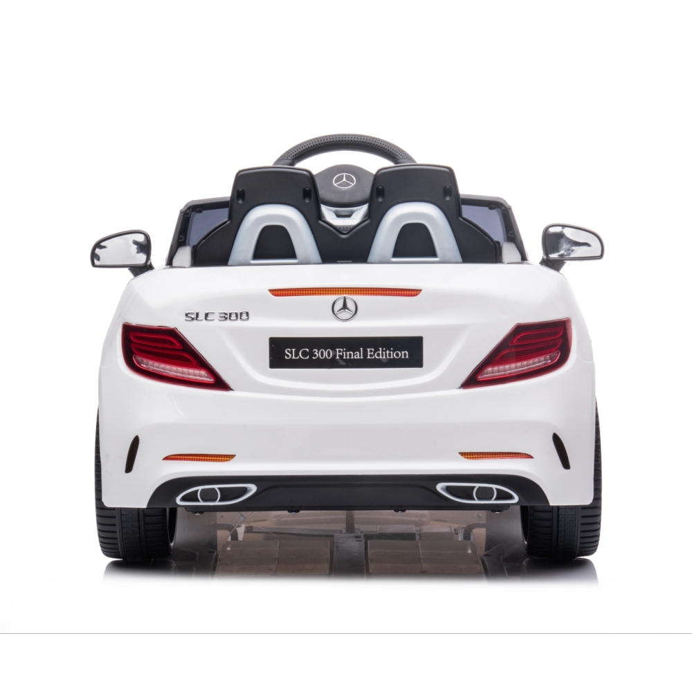 Elektromobilis Mercedes-Benz SLC, White-Elektromobiliai vaikams, Mašinos-e-vaikas