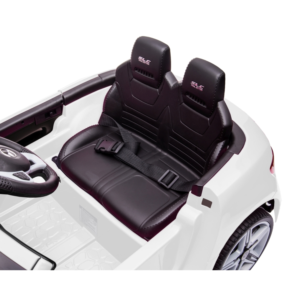 Elektromobilis Mercedes-Benz SLC, White-Elektromobiliai vaikams, Mašinos-e-vaikas