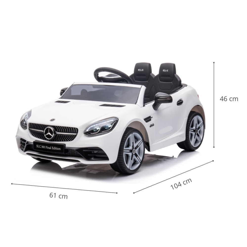 Pojazd na akumulator Mercedes-Benz SLC White