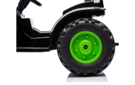 Pojazd na akumulator Traktor z przyczepą Farmer Green