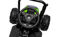 Pojazd na akumulator Traktor z przyczepą Farmer Green