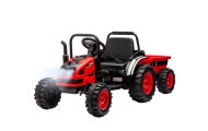 Pojazd na akumulator Traktor z przyczepą Farmer Red