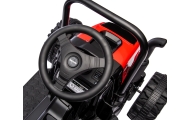 Pojazd na akumulator Traktor z przyczepą Farmer Red