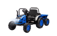 Pojazd na akumulator Traktor z przyczepą Farmer Blue
