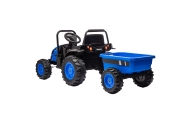 Pojazd na akumulator Traktor z przyczepą Farmer Blue
