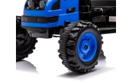 Pojazd na akumulator Traktor z przyczepą Farmer Blue