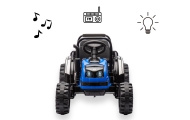Pojazd na akumulator Traktor z przyczepą Farmer Blue