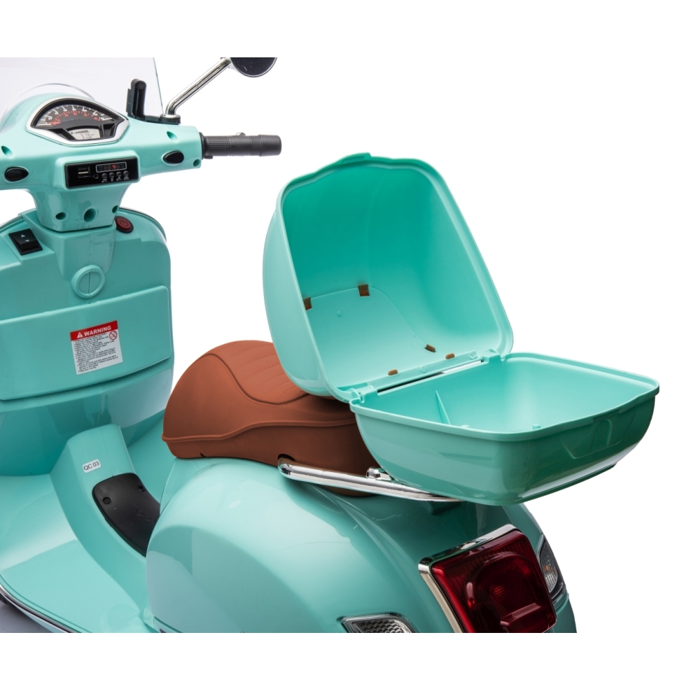 Elektrinis motoroleris Vespa GTS Super, Mint-Elektromobiliai vaikams, Motociklai-e-vaikas
