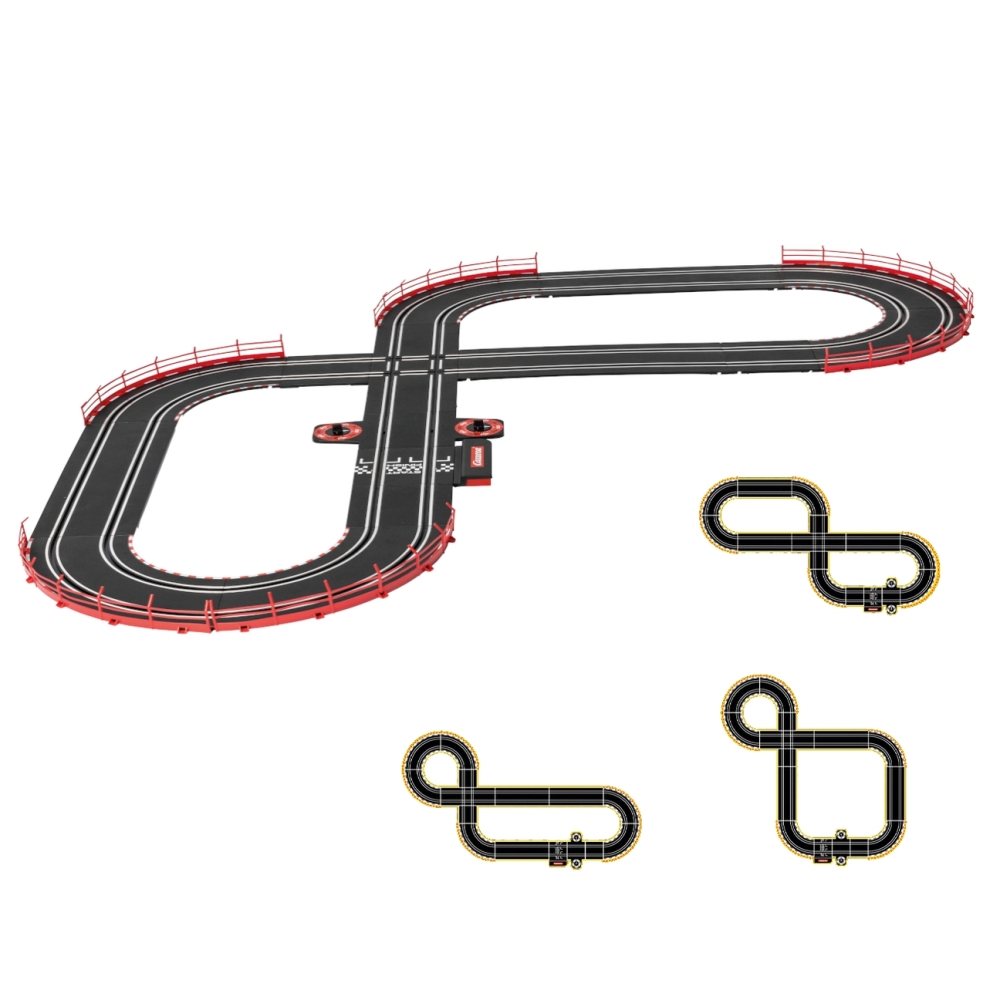 Trasa Carrera Go 20062583 NASCAR Watkins Glen Duel 3,6 m