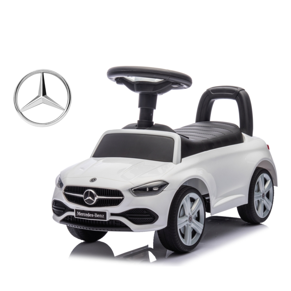 MERCEDES C-Class S paspiriama mašinėlė Balta-Judėjimui, Paspiriamosios mašinėlės ir jų priedai, Paspiriamos mašinėlės-e-vaikas