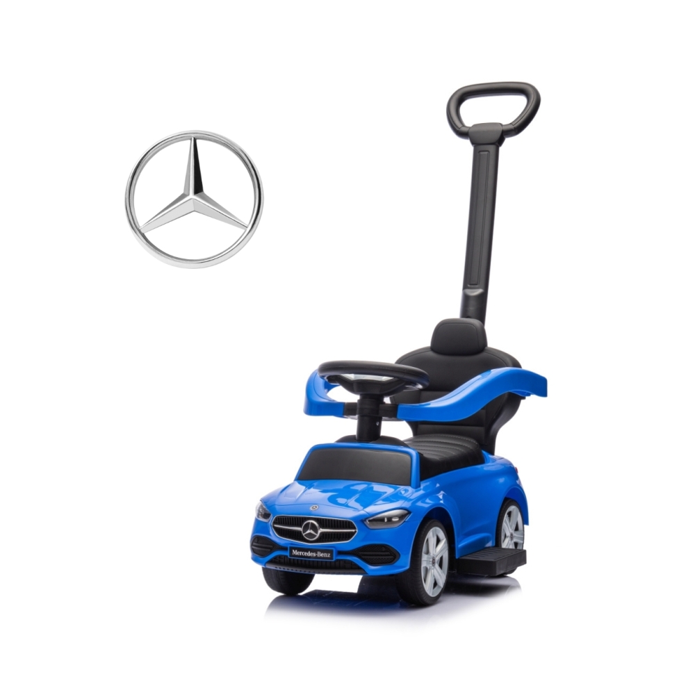 Paspiriama mašinėlė su rankena MERCEDES C-Class Blue-Judėjimui, Paspiriamosios mašinėlės ir jų priedai, Paspiriamos mašinėlės-e-