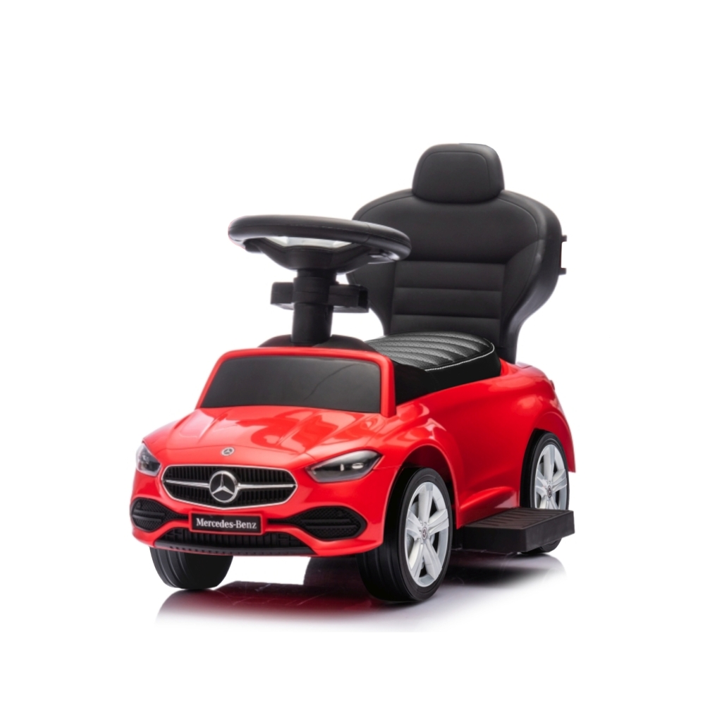 MERCEDES C-Class Deluxe paspiriama mašinėlė su rankena Red-Judėjimui, Paspiriamosios mašinėlės ir jų priedai, Paspiriamos mašinė